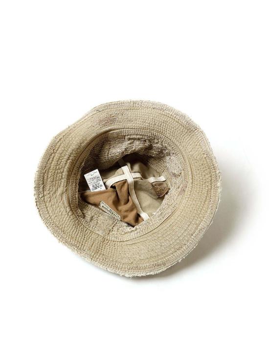  캐피탈 버킷햇 카피탈 치노 노인과 바다 베이지 - KAPITAL