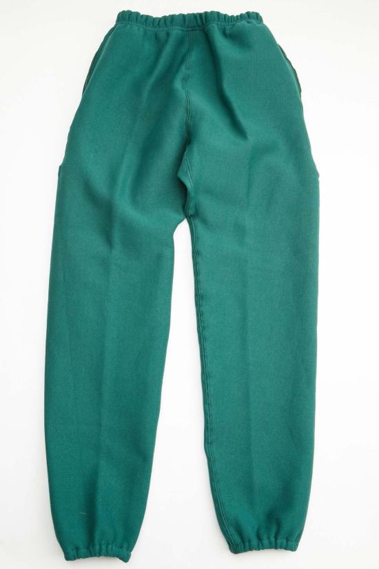  캠버 트레이닝/조거 팬츠 크로스 니트 헤비웨이트 스웨트 팬츠 다크 그린 - CAMBER