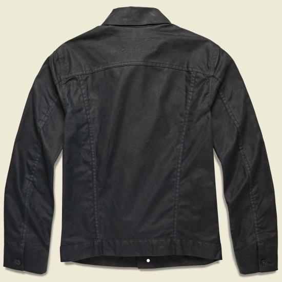  Rogue Territory 긴팔 셔츠 남성용 Ridgeline Supply 왁스 재킷 블랙 - ROGUE TERRITORY