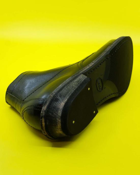  아워레가시 부츠 Our Legacy Deep Black Leather Cortege  Deep Black - OUR LEGACY