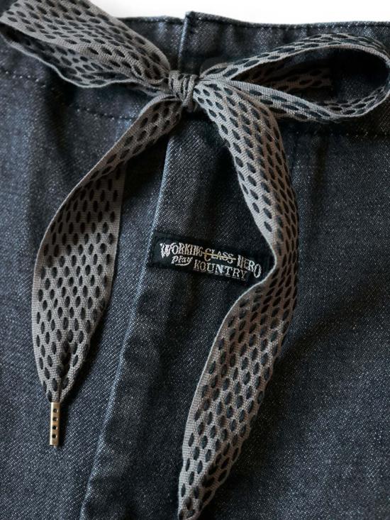  캐피탈 데님 팬츠 Kapital 14oz Bl Kx Blk 데님 누벨 셔틀 팬츠 퍼플 - KAPITAL