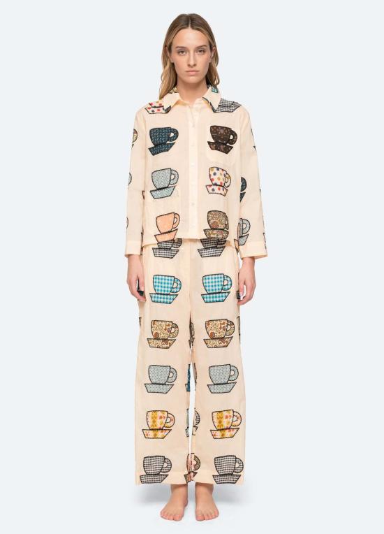  씨뉴욕 라운지 웨어 Sea Ny Karmen Pj 세트 멀티 - SEA NY