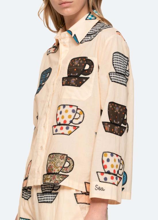  씨뉴욕 라운지 웨어 Sea Ny Karmen Pj 세트 멀티 - SEA NY