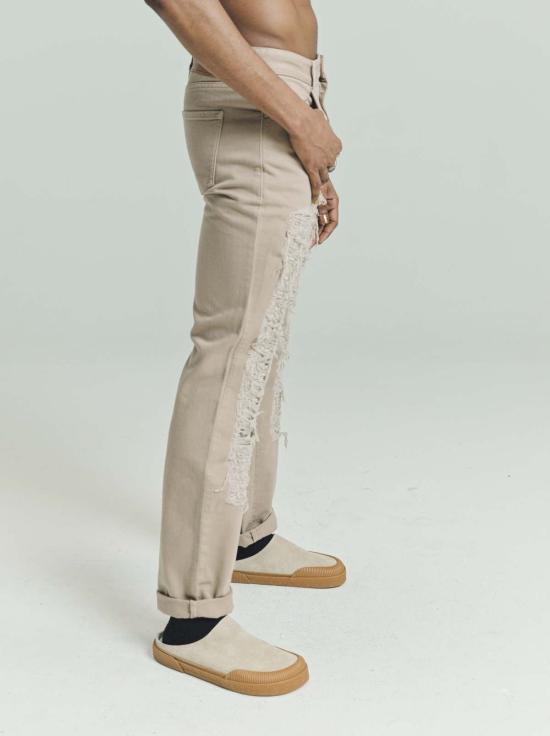  로에베 파울라 이비자 스트레이트 팬츠 폴라 이비자 로에베 리피드 팬츠 베이지 - LOEWE PAULA'S IBIZA