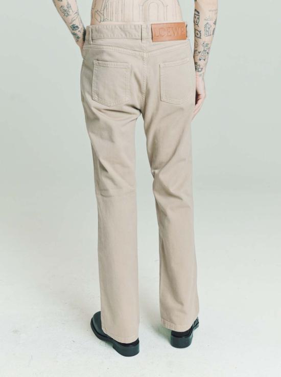  로에베 파울라 이비자 스트레이트 팬츠 폴라 이비자 로에베 리피드 팬츠 베이지 - LOEWE PAULA'S IBIZA