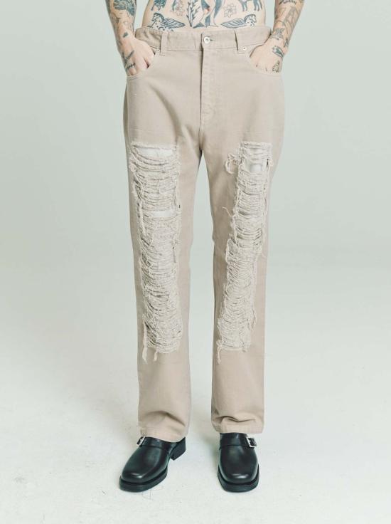  로에베 파울라 이비자 스트레이트 팬츠 폴라 이비자 로에베 리피드 팬츠 베이지