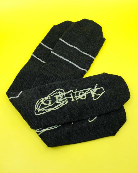  쥐알텐케이 양말 Gr10 K 안트라사이트 바이퍼  블랙 - GR10K