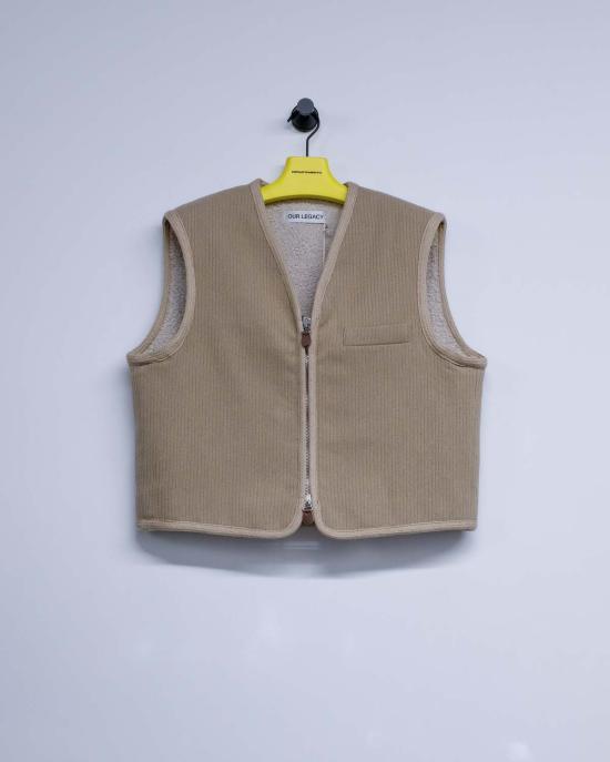  DEPARTAMENTO 베스트 데파르타멘토 Jumbo Bedford Top Vest Sand Dune - OTHER BRANDS