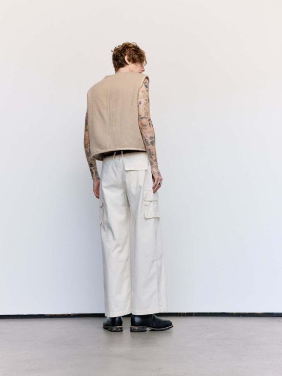  DEPARTAMENTO 베스트 데파르타멘토 Jumbo Bedford Top Vest Sand Dune - OTHER BRANDS