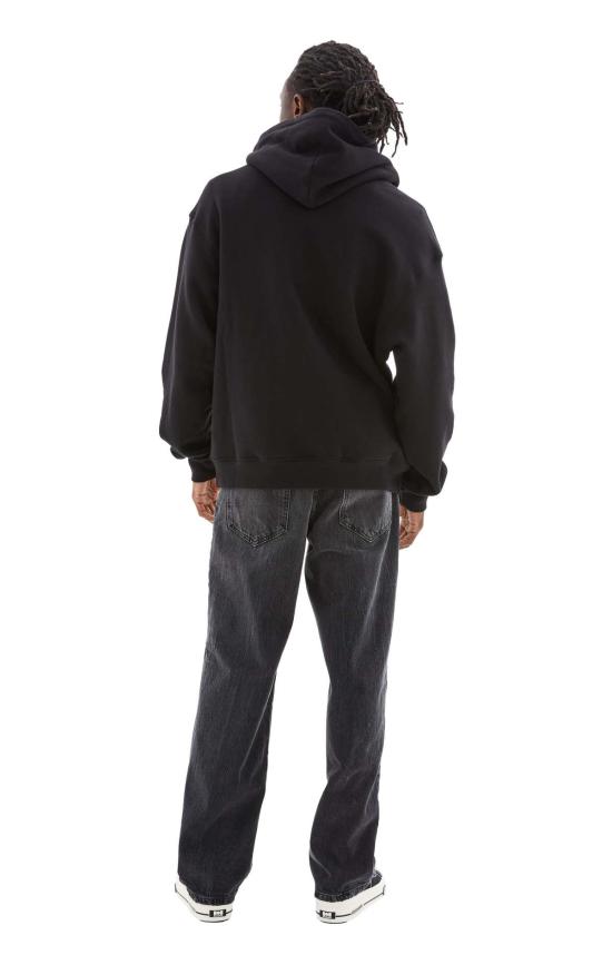  나미아스 후드 티셔츠 크리스탈 그릴즈 후드 블랙 - NAHMIAS