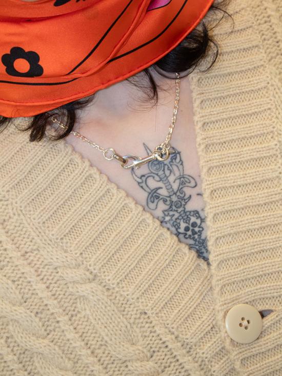  마틴 알리 목걸이/팬던트 Martine Ali Dia 체인 실버