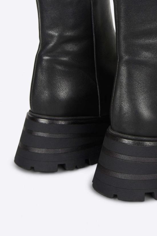  인텐셔널리 블랭크 부츠 "의도적으로." Larry Lug Sole Boot Taupe/Black - INTENTIONALLY BLANK