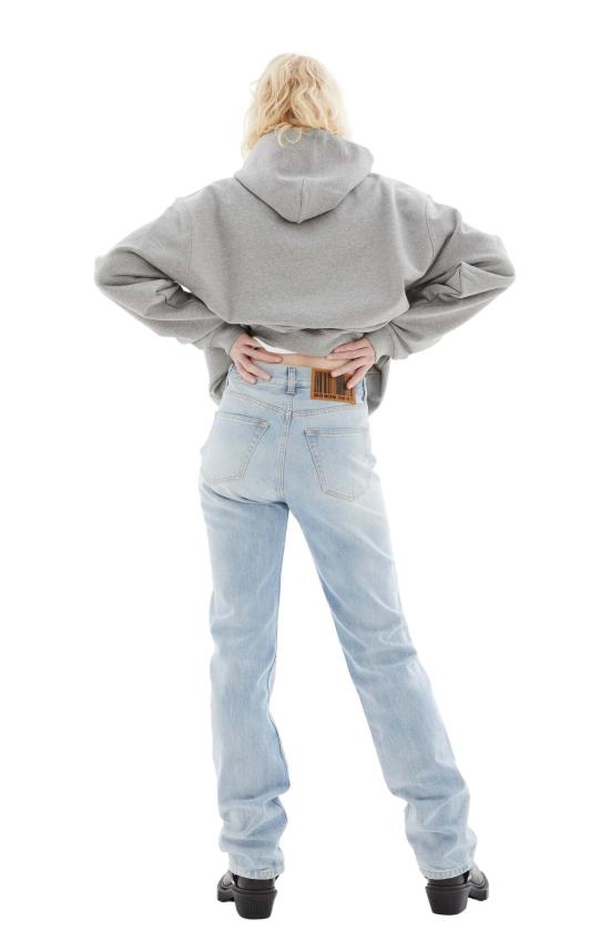  베트멍 데님 팬츠 Vtmnts 청바지 라이트 블루 - VTMNTS