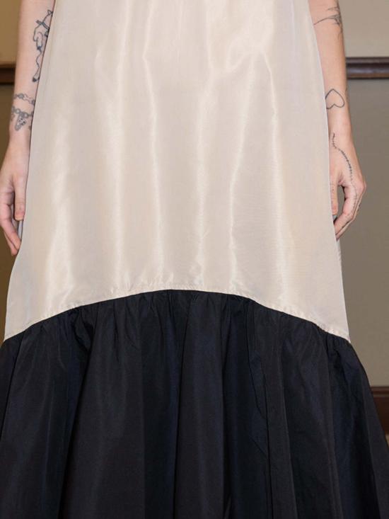  Chelsea Mak 숏 원피스 첼시 마크 리옹 드레스 샴페인/블랙 - OTHER BRANDS