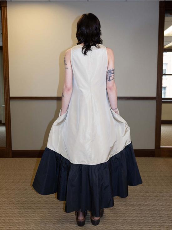  Chelsea Mak 숏 원피스 첼시 마크 리옹 드레스 샴페인/블랙 - OTHER BRANDS