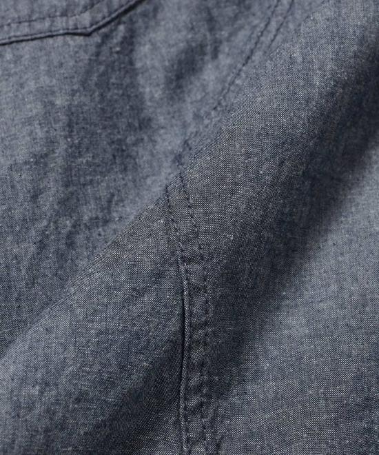  빔스 롱 스커트 보이 어스 네이비 세일러 팬츠 리메이크 스커트 인디고 - BEAMS