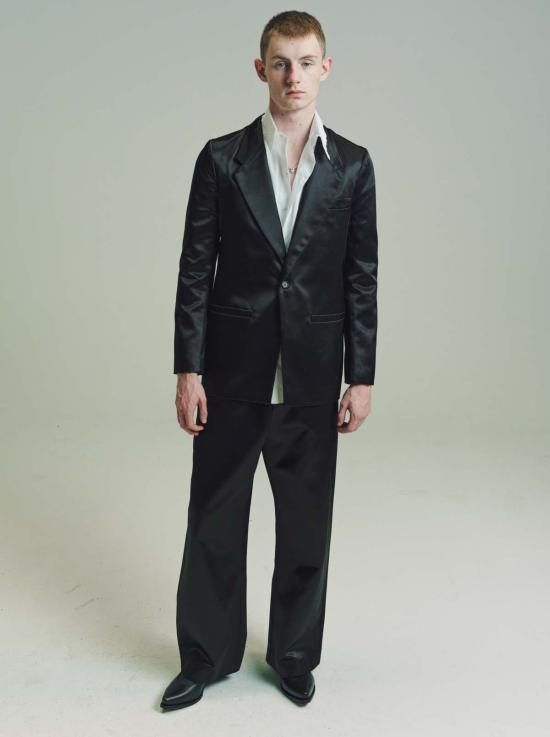  가브리엘라 콜 가먼츠 수트 자켓 Gabriela Coll Garments No.242 봄버 트윌 재킷 블랙 - GABRIELA COLL GARMENTS