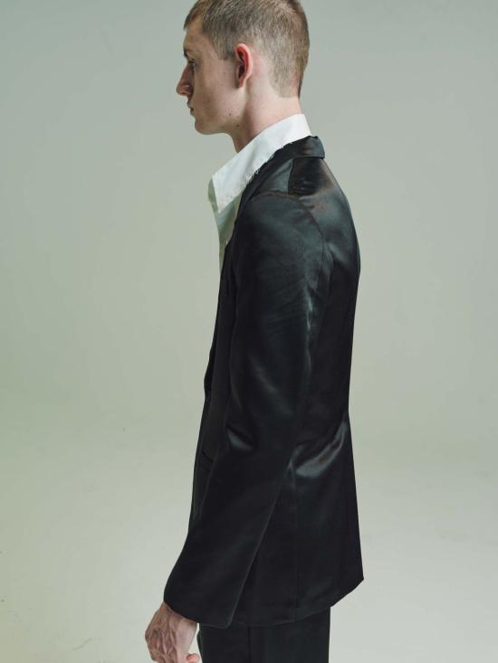  가브리엘라 콜 가먼츠 수트 자켓 Gabriela Coll Garments No.242 봄버 트윌 재킷 블랙 - GABRIELA COLL GARMENTS