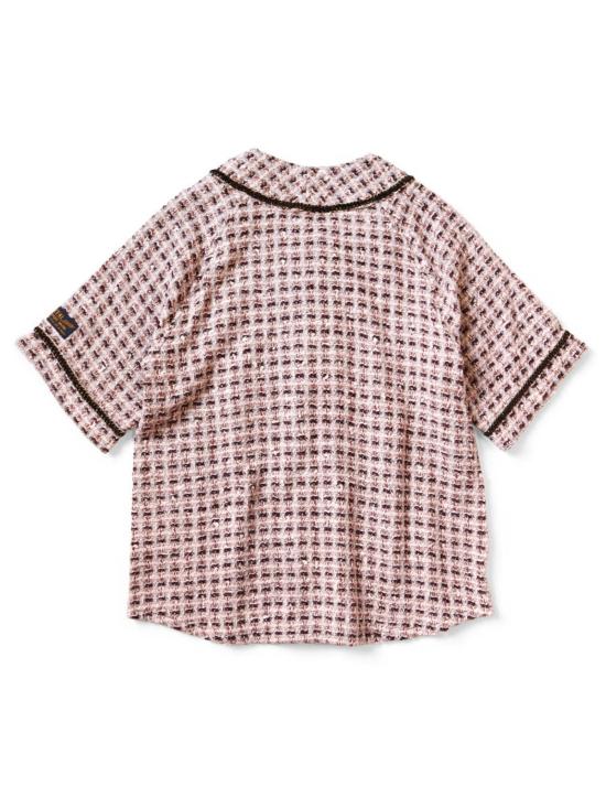  캐피탈 반팔 셔츠 Kapital Fancy Tweed Great Kountry 야구 - KAPITAL