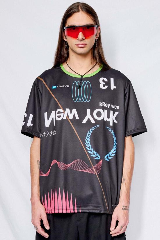  어셈블리 뉴욕 반팔 티셔츠 로고 소닉 반팔 저지