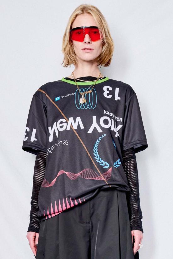  어셈블리 뉴욕 반팔 티셔츠 로고 소닉 반팔 저지 - ASSEMBLY NEW YORK