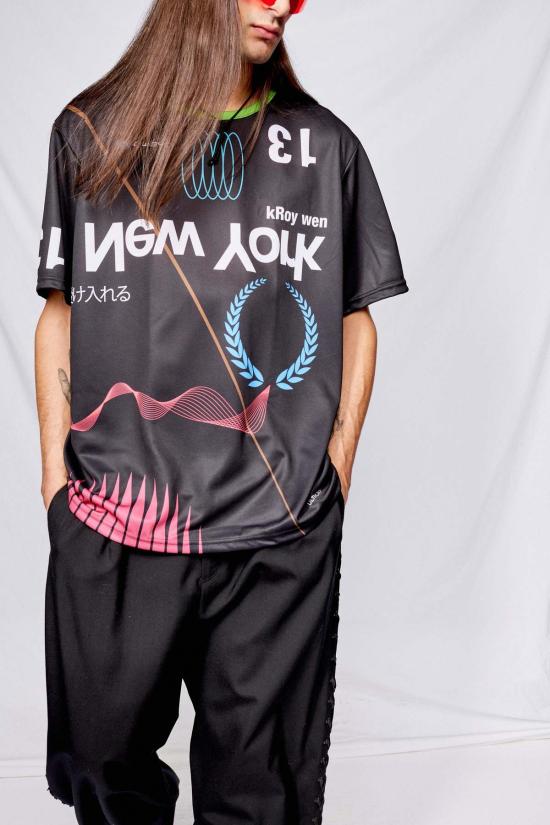  어셈블리 뉴욕 반팔 티셔츠 로고 소닉 반팔 저지 - ASSEMBLY NEW YORK