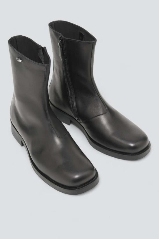  아워레가시 부츠 Our Legacy 블랙 레더 카미온 - OUR LEGACY