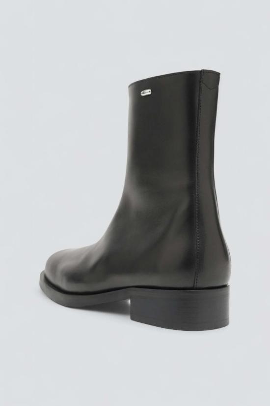  아워레가시 부츠 Our Legacy 블랙 레더 카미온 - OUR LEGACY