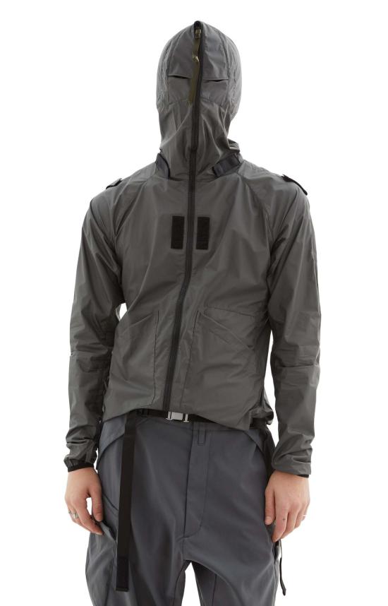  아크로님 자켓 Acronym Packable Hardshell Jacket Grey - ACRONYM