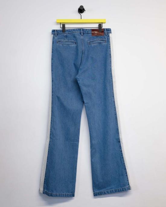  웨일즈보너 데님 팬츠 웨일즈 보너 엔자임 워시 데님 에터니티 팬츠 라이트 블루 - WALES BONNER