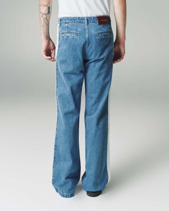  웨일즈보너 데님 팬츠 웨일즈 보너 엔자임 워시 데님 에터니티 팬츠 라이트 블루 - WALES BONNER