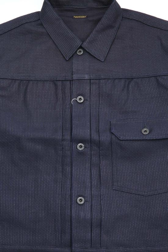  캐피탈 데님 자켓 카피탈 센추리 데님 No.1.2.3.1 세인트 재킷 다크 인디고 - KAPITAL