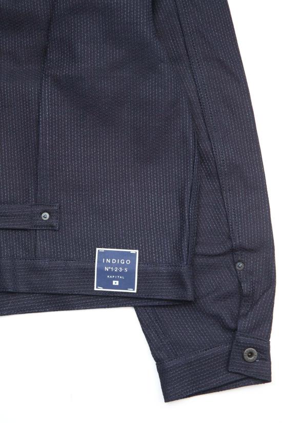  캐피탈 데님 자켓 카피탈 센추리 데님 No.1.2.3.1 세인트 재킷 다크 인디고 - KAPITAL