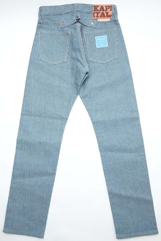  캐피탈 데님 팬츠 Kapital Century Denim S A Monkey Cisco Jeans 블루 - KAPITAL