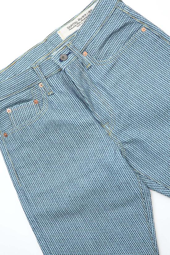  캐피탈 데님 팬츠 Kapital Century Denim S A Monkey Cisco Jeans 블루 - KAPITAL