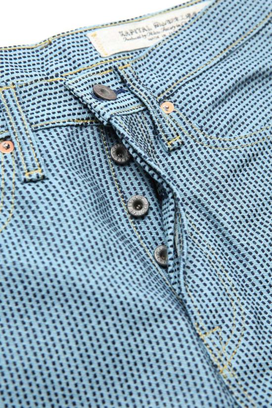  캐피탈 데님 팬츠 Kapital Century Denim S A Monkey Cisco Jeans 블루 - KAPITAL