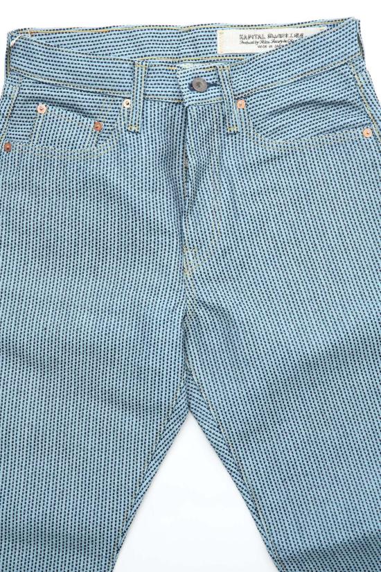  캐피탈 데님 팬츠 Kapital Century Denim S A Monkey Cisco Jeans 블루 - KAPITAL