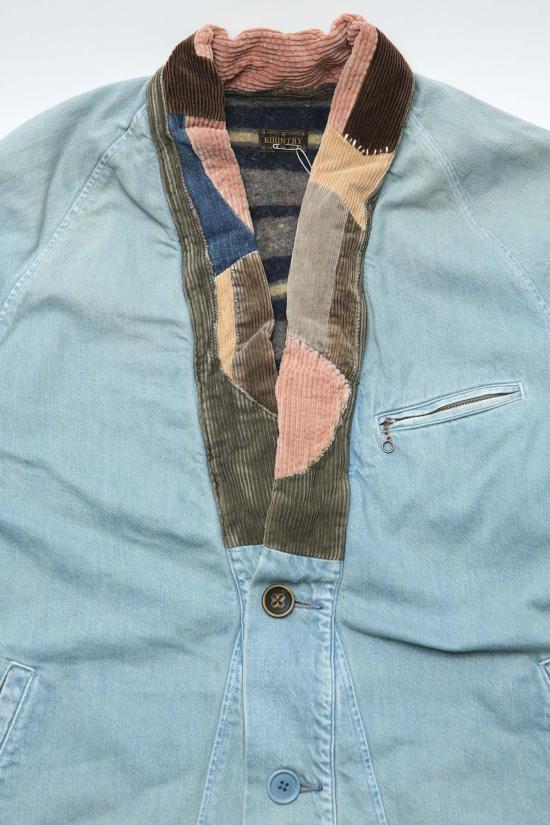  캐피탈 데님 자켓 Kapital 11.5oz 데님 도테라 노라기 리메이크 재킷 프로 - KAPITAL