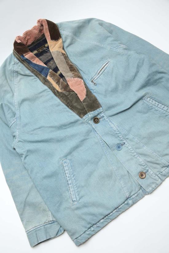  캐피탈 데님 자켓 Kapital 11.5oz 데님 도테라 노라기 리메이크 재킷 프로 - KAPITAL