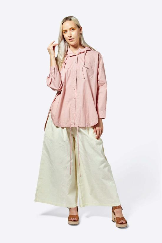  인텐셔널리 블랭크 자켓 "의도적으로." 블룸필드 후드 탑 파인애플/조개