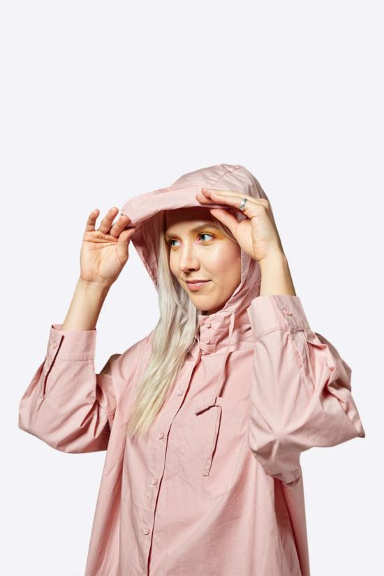  인텐셔널리 블랭크 자켓 "의도적으로." 블룸필드 후드 탑 파인애플/조개 - INTENTIONALLY BLANK