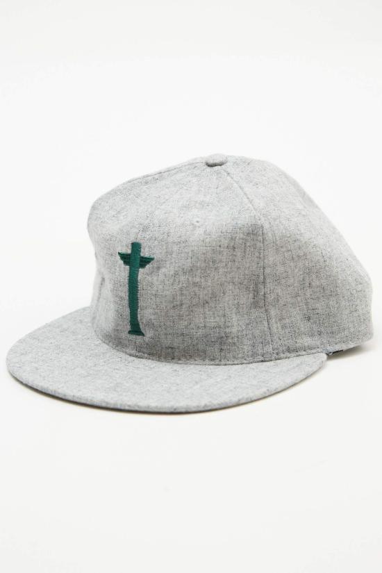  토템 브랜드 컴퍼니 볼캡 Totem Brand Co. X Ebbets Cap 그레이 헤더 울 - TOTEM BRAND CO.
