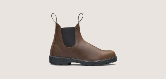  블런드스톤 부츠 Blundstone 1609 남성용 스타일 첼시  앤틱 브라운 - BLUNDSTONE