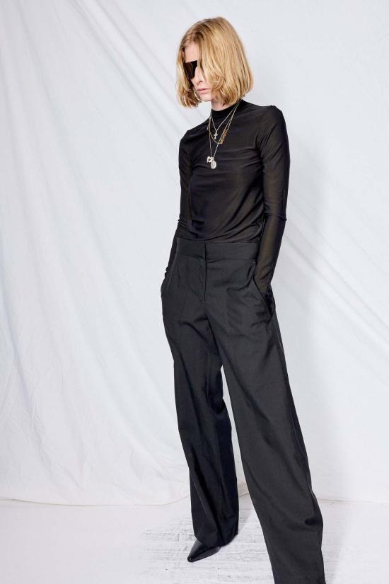  어셈블리 뉴욕 스트레이트 팬츠 어셈블리 수팅 심플 팬츠 블랙 - ASSEMBLY NEW YORK