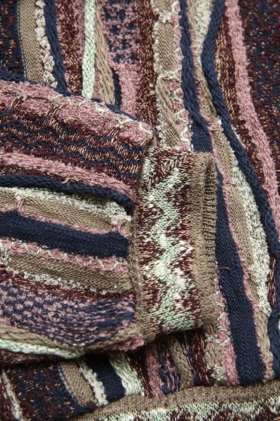  캐피탈 후드 티셔츠 Kapital 7 G 니트 화려한 후드  Gkh - KAPITAL