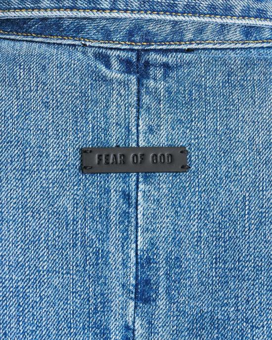  피어오브갓 데님 자켓 Fear Of God 8th 컬렉션 데님 재킷 미디엄 인디고 - FEAR OF GOD