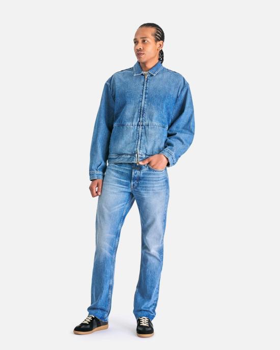  피어오브갓 데님 자켓 Fear Of God 8th 컬렉션 데님 재킷 미디엄 인디고 - FEAR OF GOD