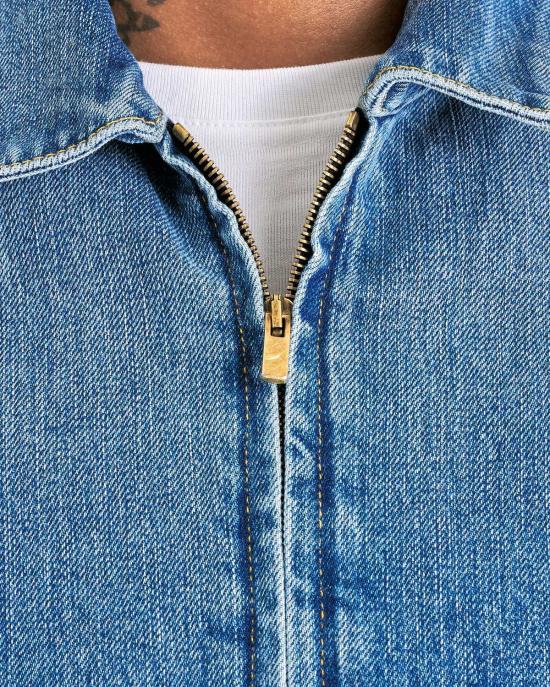  피어오브갓 데님 자켓 Fear Of God 8th 컬렉션 데님 재킷 미디엄 인디고 - FEAR OF GOD