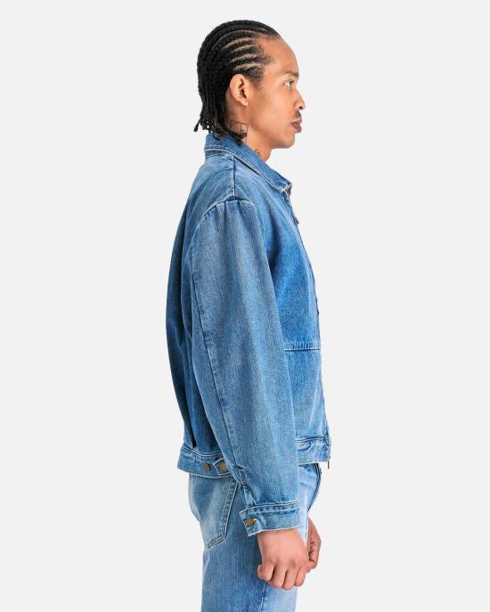  피어오브갓 데님 자켓 Fear Of God 8th 컬렉션 데님 재킷 미디엄 인디고 - FEAR OF GOD