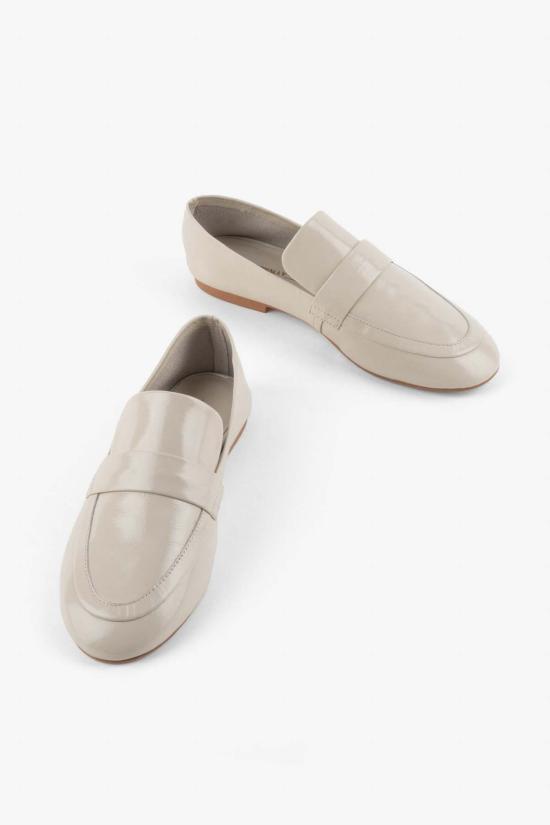  인텐셔널리 블랭크 뮬/슬리퍼 "의도적으로." 펌  블랙/크림 - INTENTIONALLY BLANK